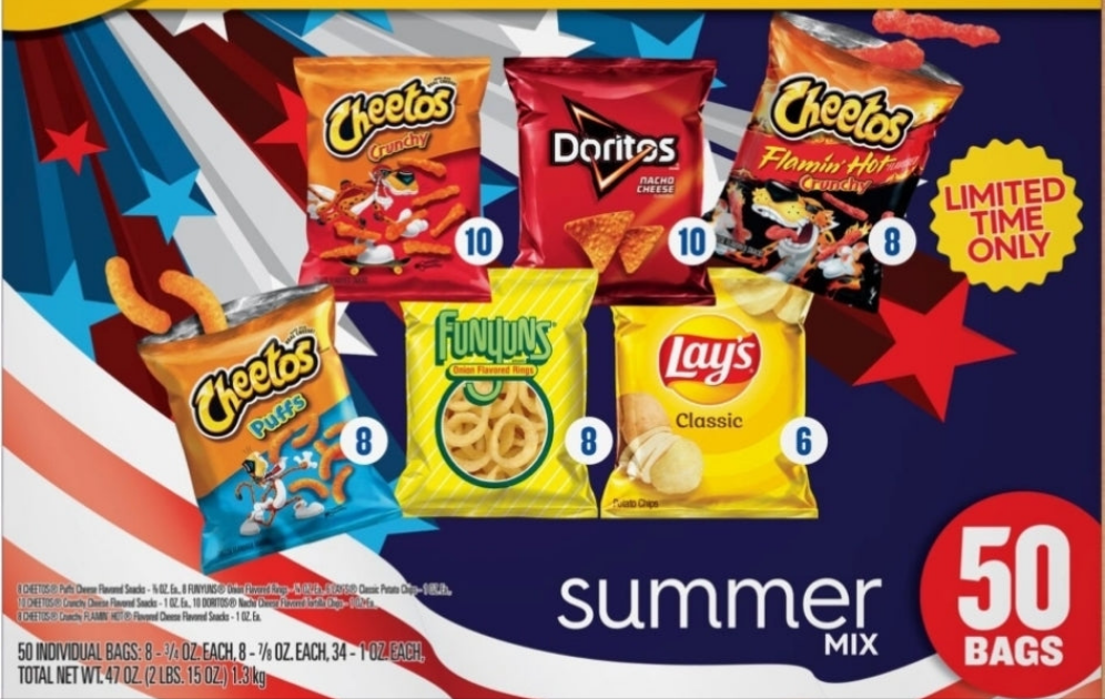 FritoLay Summer Mix Box 50s