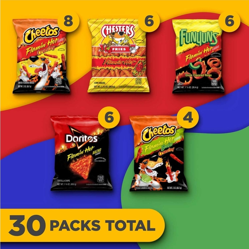 Flamin Hot Mix Box 30s