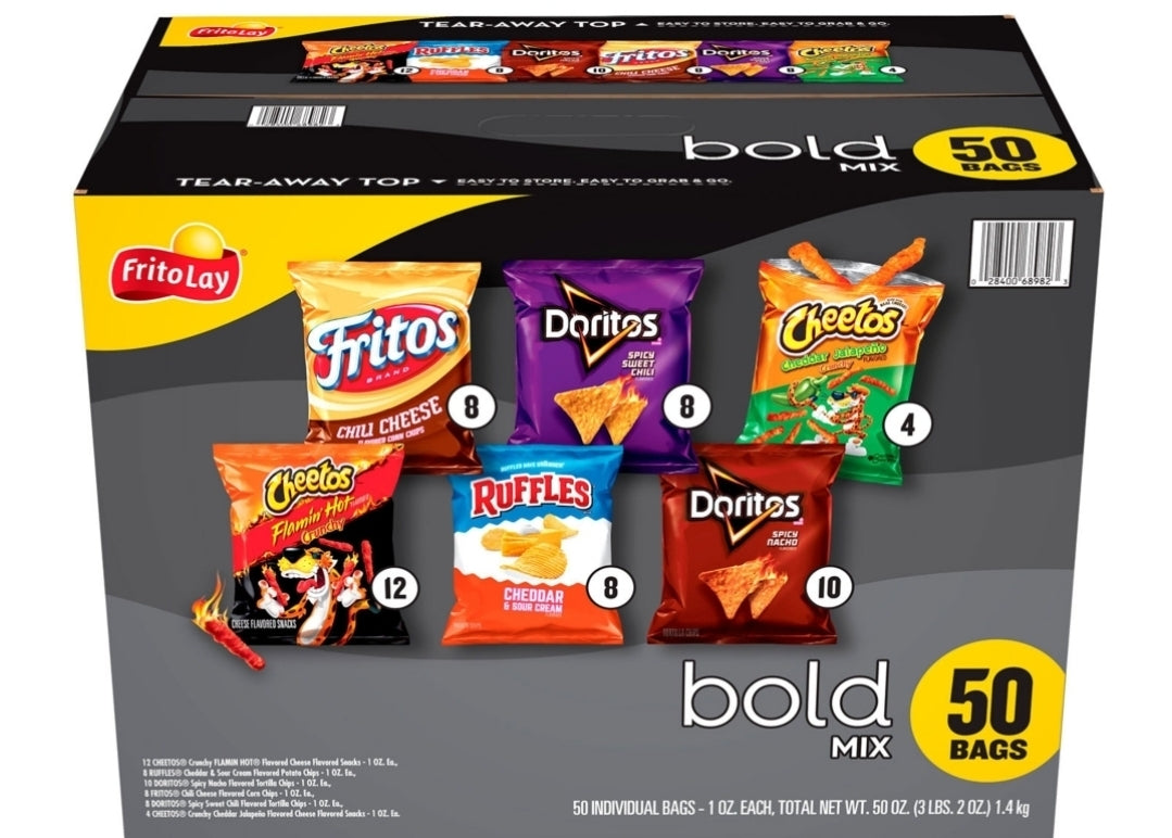 Frito Lay Bold Mix Box 50s