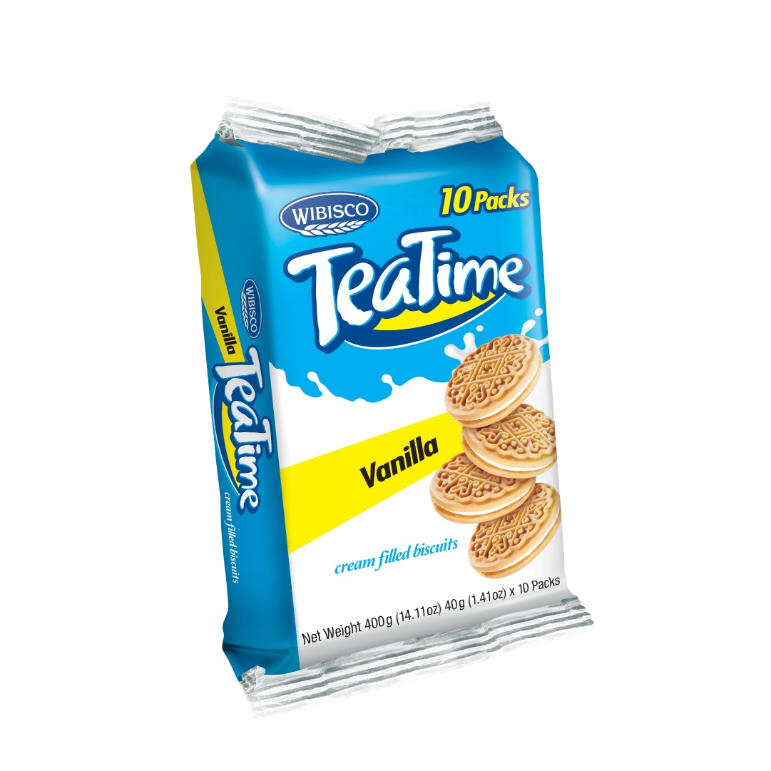 10pk Tea Time Vanilla 40g