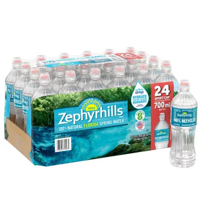 24pk Zephyrhills Sports Cap 700ml
