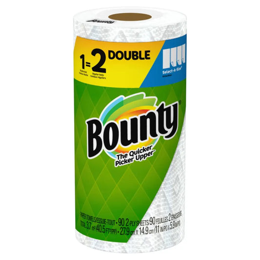 Bounty Paper Towels Select a-Size