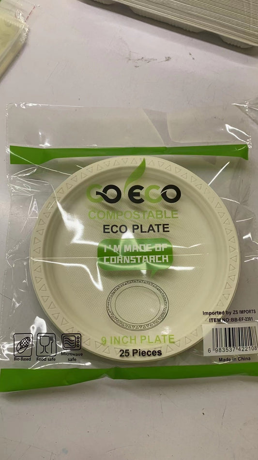 Go Eco 9" Plates
