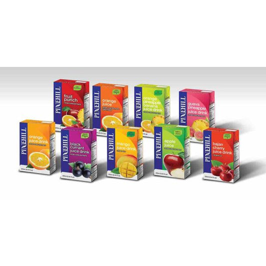 Pinehill 27pk Mixed Case 250ml Juices