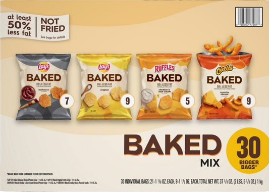 FritoLays Baked Mix Box 30s